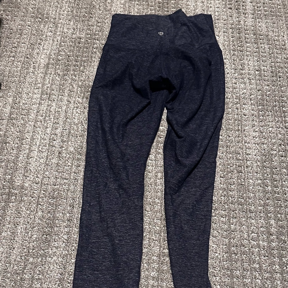 Lululemon high rise align leggings- navy - size 4